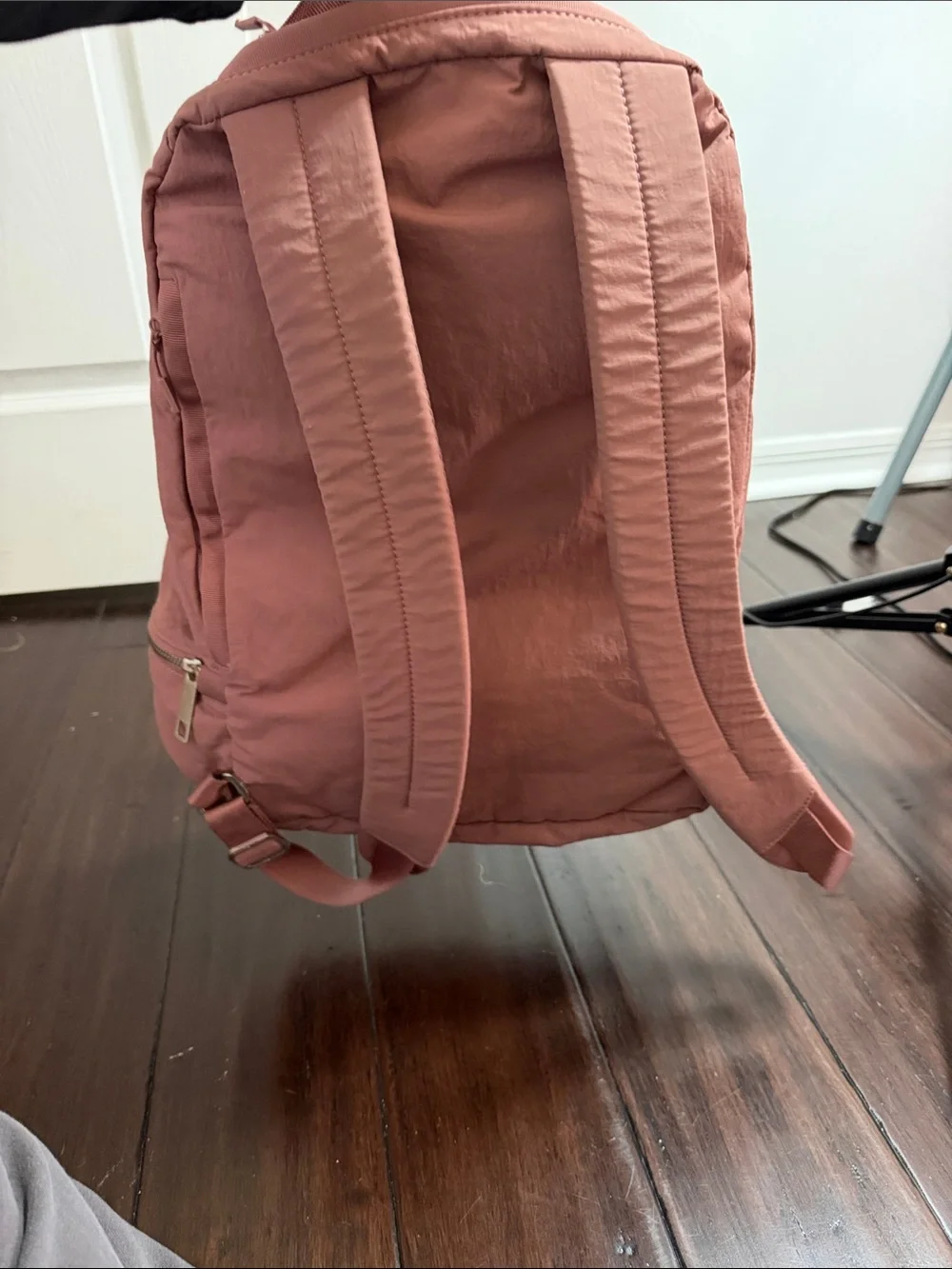 Lululemon Blush dusty pink Everyday Backpack flaws